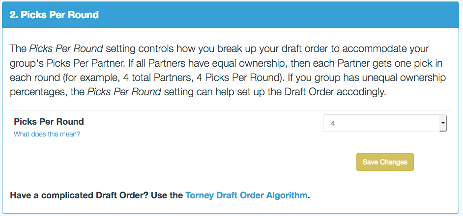 Draft Order 2